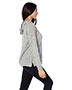 chicka-d 465  Ladies' Cozy Tunic Hooded Sweatshirt