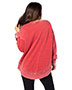 chicka-d 480  Ladies' Burnout Campus Pullover