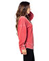 chicka-d 480  Ladies' Burnout Campus Pullover