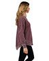 chicka-d 480  Ladies' Burnout Campus Pullover