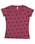 Code V 3629 Women Ladies' Five Star T-Shirt
