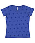 Code V 3629 Women Ladies' Five Star T-Shirt