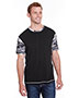 Code V 3908 Men Fashion Camo Ringer T-Shirt