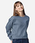 Comfort Colors 1566L Women's Garment-Dyed Mid-Length Crewneck Sweatshirt