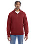 ComfortWash by Hanes GDH425  Unisex Quarter-Zip Sweatshirt
