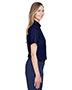 Core 365 78194 Women Optimum Short-Sleeve Twill Shirt