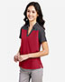 Core 365 CE112CW Ladies' Fusion ChromaSoft Colorblock Polo