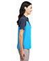 Core 365 CE112CW  Ladies' Fusion ChromaSoft Colorblock Polo