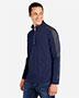 CORE365 CE404 Men's Market Snag Protect Mesh Colorblock Quarter-Zip Pullover