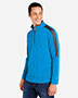 CORE365 CE404 Men's Market Snag Protect Mesh Colorblock Quarter-Zip Pullover