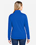 CORE365 CE404W Women's Market Snag Protect Mesh Colorblock Quarter-Zip Pullover