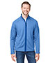 CORE365 CE72  Men's Venture Heathered Stripe Full-Zip