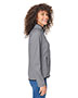 CORE365 CE72W  Ladies' Venture Heathered Stripe Full-Zip