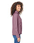 CORE365 CE72W  Ladies' Venture Heathered Stripe Full-Zip