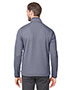 CORE365 CE73  Men's Venture Heathered Stripe Quarter-Zip