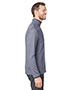 CORE365 CE73  Men's Venture Heathered Stripe Quarter-Zip