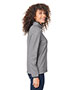 CORE365 CE73W  Ladies' Venture Heathered Stripe Quarter-Zip