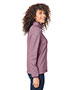 CORE365 CE73W  Ladies' Venture Heathered Stripe Quarter-Zip