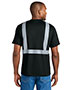 CornerStone CS206 Enhanced Visibility Segmented Tape Pocket Tee