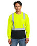 CornerStone CS207 ® ANSI 107 Class 2 Long Sleeve Mesh Blocked Tee