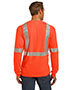 Cornerstone CS401LS Men Ansi 107 Class 2 Long-Sleeve Safety T-Shirt