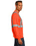 Cornerstone CS401LS Men Ansi 107 Class 2 Long-Sleeve Safety T-Shirt