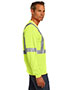 Cornerstone CS401LS Men Ansi 107 Class 2 Long-Sleeve Safety T-Shirt