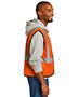 Cornerstone CSV100 Men  ® Ansi 107 Class 2 Economy Mesh One-Pocket Vest.