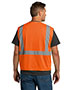 Cornerstone CSV101 Men  ® Ansi 107 Class 2 Economy Mesh Zippered Vest.