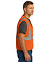 Cornerstone CSV101 Men  ® Ansi 107 Class 2 Economy Mesh Zippered Vest.