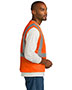 Cornerstone CSV102 Men  ® Ansi 107 Class 2 Mesh Zippered Vest.