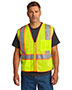 Cornerstone CSV103 Men  ® Ansi 107 Class 2 Mesh Zippered Two-Tone Vest.