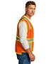 Cornerstone CSV105 Men  ® Ansi 107 Class 2 Surveyor Zippered Two-Tone Vest.