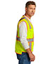 Cornerstone CSV105 Men  ® Ansi 107 Class 2 Surveyor Zippered Two-Tone Vest.