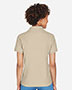 Devon & Jones Classic D100W Women Pima Pique Short-Sleeve Y Collar Polo