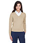 Devon & Jones Classic D475W Women V-Neck Sweater