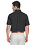 Devon & Jones Classic D620S Men Crown Collection  Solid Broadcloth Short-Sleeve Shirt