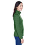 Devon & Jones Classic DG798W Women Newbury Melange Fleece Quarter-Zip