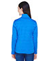 Devon & Jones Classic DG798W Women Newbury Melange Fleece Quarter-Zip