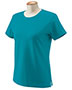 Devon & Jones Pink DP155W Women Jersey Tee