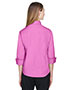 Devon & Jones Pink DP625W Women Three-Quarter Sleeve Stretch Poplin Blouse