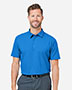Devon & Jones DG101 Men's Crownlux Performance® Geo Polo