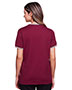 Devon & Jones DG20CW Women Ladies' Crownlux Performance™ Plaited Tipped V-Neck Polo