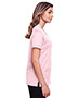 Devon & Jones DG20CW Women Ladies' Crownlux Performance™ Plaited Tipped V-Neck Polo