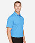 Devon & Jones DG22 CrownLux Performance Men 4.9 oz Address Melange Polo