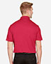 Devon & Jones DG22 CrownLux Performance Men 4.9 oz Address Melange Polo