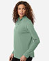 Devon & Jones DG402W Women's Seaton Pebble Textured Quarter-Zip Pullover