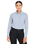 Devon & Jones DG537W  CrownLux Performance® Ladies' Microstripe Shirt