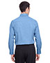 Devon & Jones DG562 Men Crown Collection Stretch Pinpoint Chambray Shirt