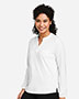 Devon & Jones DP122W Women's Raleigh Half-Placket Knit Top